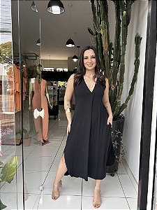 Vestido em viscolycra