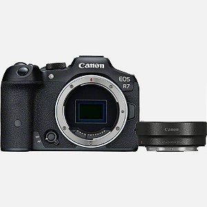 Câmera Canon EOS R7 C/Adaptador EF EOS