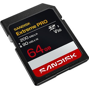 Cartão Memória Sandisk Extreme Pro 64gb 200Mbs