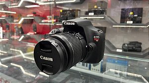 Camera Canon T5 Corpo C/Lente EF-S 18:55mm III - C/aprox 13k de cliques - Usada