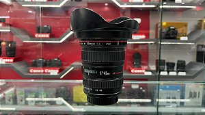 Lente Canon EF 17-40mm F/4L USM - Usada Ótimo Estado