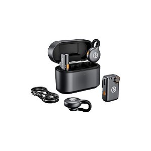 Microfone de Lapela Duplo S/Fio Lark M2s Combo - Entradas IOS , P2 e USB -C
