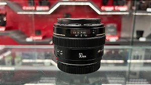 Lente Canon EF 50mm F/1.4 USM - Usada