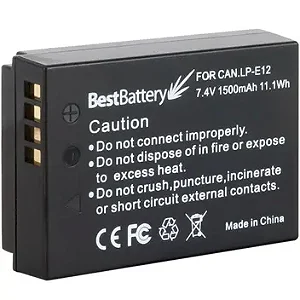 Bateria Similar Bestbattery LP-E12