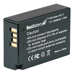 Bateria Similar Bestbattery LP-E17