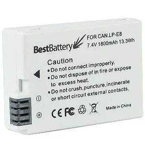 Bateria Similar Bestbattery LP-E8