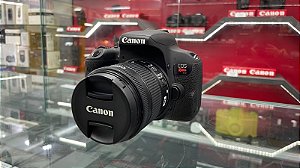 Camera Digital Canon T7i C/Lente EF-S 18:55mm IS STM - aprox 8k de cliques
