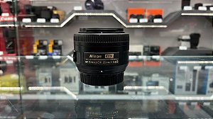 Lente Nikon AF-S 35mm F/1.8 G DX - Em bom estado