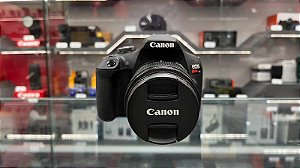 Camera Digital Canon T7+ c/ lente 18-55mm - Usada aprox. 45 mil cliques