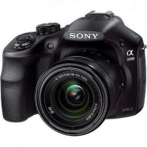 Câmera Digital Sony Alpha a3000 18-55mm F 3.5-5.6