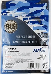 Munições Airsoft BBs BLS 0,36g 1000un