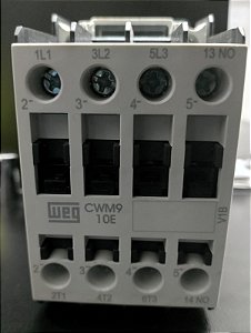 CWM9-10-30V26 Contator Tripolar De 9a Em Ac-3 25a/Ac1 1na 220v/60hz-WEG