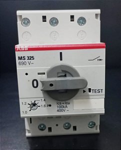 1SAM150000R1006 Disjuntor motor 1,0 ... 1,6 a ms325-1.6 - ABB