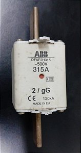1SCA022627R6010 Fusível Nh2, 315a, Ofaf2h315 - ABB