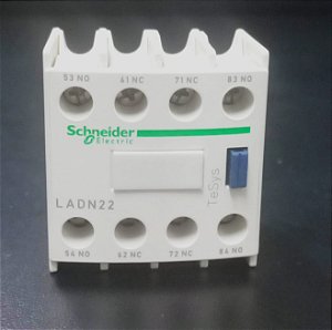 LADN22 Bloco Decontato Auxiliar Instantaneo 2na+2nf - SCHNEIDER