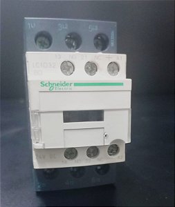 LC1 D32BD Contator Tripolar 32a Com Bobina Em 24 Vca Tesys D (32a/24vcc) - SCHNEIDER
