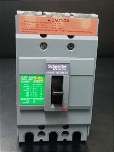 EZC100N3040 Disjuntor Caixa Moldada Tripolar Termomagnético Fixo 550vca 40a 25ka - SCHNEIDER