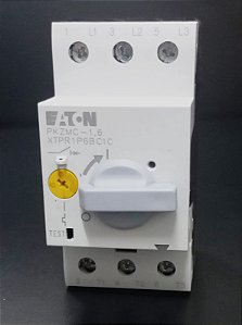 PKZMC-1,6 Disjuntor Motor Tripolar 1-1,6a - EATON