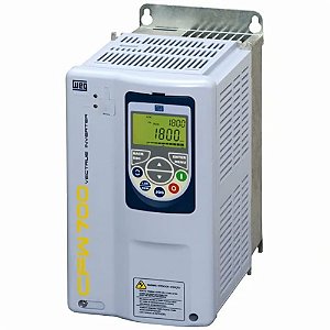 CFW700B17P0T4DB20C3 Inversor De Frequência Trifásico Cfw700 380-480 V (Nd 17) (Hd 13,5) Ip20 - WEG (Recondicionado)