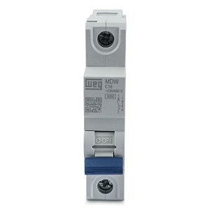 MDWP-C16-1 Minidisjuntor Monopolar 16a,Curva C - WEG