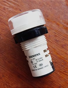 3SB6213-6AA60-1AA0 Sinaleiro Monobloco Plástico 24 V - Br - SIEMENS