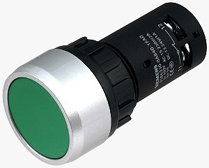 3SB6230-0AB40-1FA0 Botao Monobloco 1na+1nf - Verde - SIEMENS