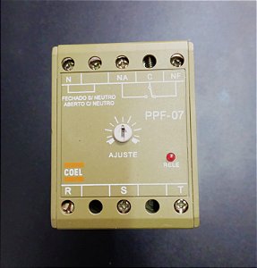 PPF-07 Monitor De Tensão Trifásico 110vca - COEL