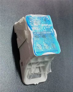 569030 Bloco De Distribuição, 1 Pólo, 160a Iec, 200a, Linha De Cabo, 7 Cabos De Carga, Cobre - ERIFLEX
