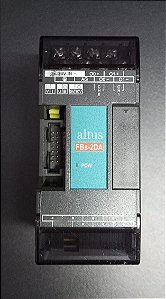 FBS-2DA Módulo De Expansão Saídas Analógicas FBS-XDA - ALTUS
