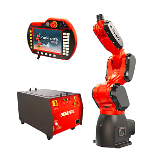 ALPHA0707A Braço robótico articulado de pequeno porte (6 eixos), carga máxima de 7 kg - BORUNTE