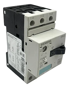 3RV1011-1CA10 Disjuntor Motor Tripolar 1,8/2,5a 100ka S00 - SIEMENS (USADO)