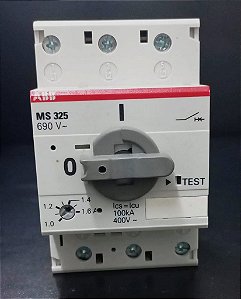 1SAM150000R1006 Disjuntor motor 1,0 ... 1,6 a ms325-1.6 - ABB (USADO)