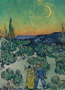 ÍMÃ PASSEIO AO CREPÚSCULO - VINCENT VAN GOGH