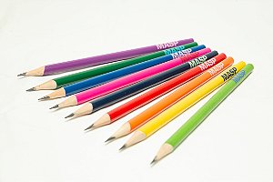 LAPIS MASP SEM BORRACHA - COLORIDO