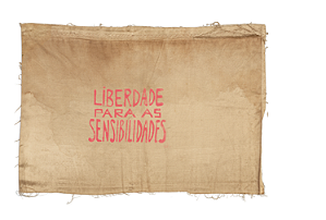 CARTÃO-POSTAL LIBERDADE PARA AS SENSIBILIDADES - SERIGRAFISTAS QUEER