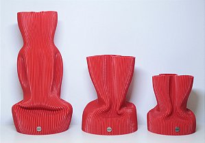 TRIO VASOS AMASSADINHOS MASP