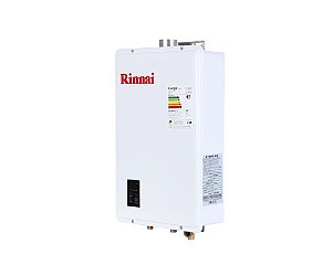 Aquecedor de água a gás - Rinnai REU-1602 FEH Branco Digital GN - 22,5 Litros/min