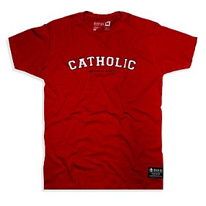 CAMISETA CATHOLIC RED