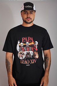 CAMISETA PAPA LEÃO RETRÔ