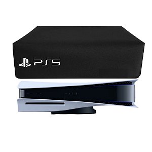 Capa Para PS5 Slim ou Com Mídia Antipoeira Protetora Horizonta