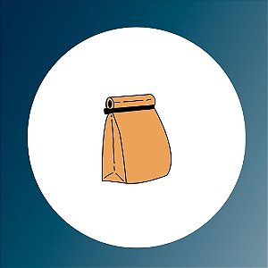 Saco de Papel Kraft - Delivery