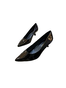 ESCARPIN GD PRETO VERNIZ