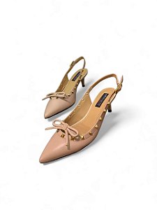 SCARPIN ANZ SLINGBACK NUDE