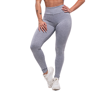 Calça Legging Grey Fitness Academia