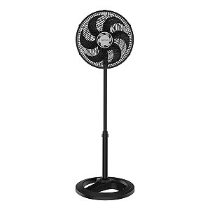 Ventilador de Coluna Ventisol Turbo 6 30cm Premium com 6 Pás, Oscilante e Altura Ajustável