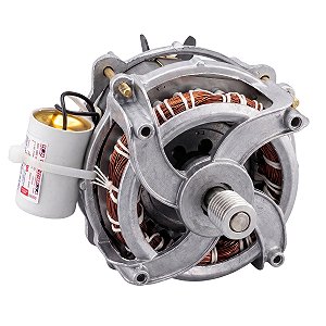 Motor Tanquinho Suggar Colormaq 10kg 12kg 13kg 1/4HP Polia Estriada