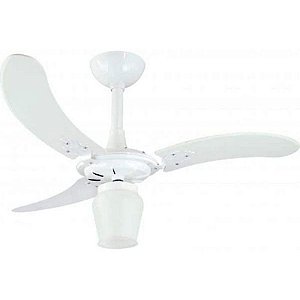 Ventilador de Teto Infinity 2000 Branco 3 Pás Brancas