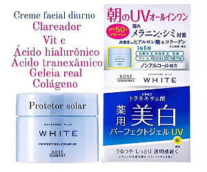 Creme completo diurno kose moisture Mild White 90g