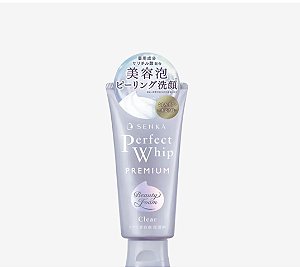 Sabonete facial Senka Perfect Whip premium clear 120g