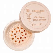 Pó solto Canmake Silky Loose Moist Powder - Escolha a cor